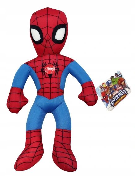 Grande peluche Spiderman 33 cm suspendu pas cher 