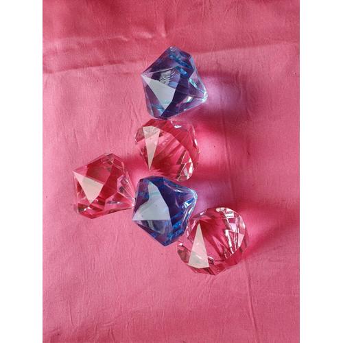 Perles Cabochon Roses Et Bleues