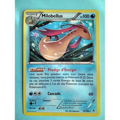 Carte Pokémon N° 350 Milobellus