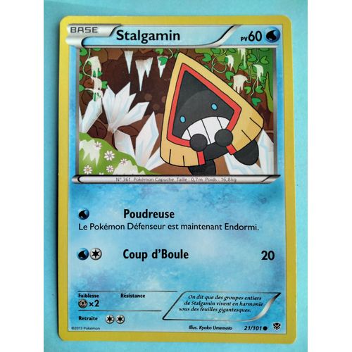 Carte Pokémon N° 361 Stalgamin