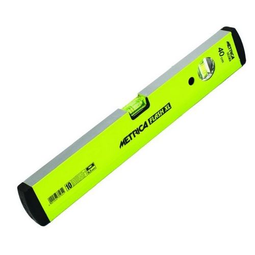 Niveau FLASH XL 120 cm 3 fioles 33202 Metrica