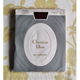 Dior Collant DIOR SLIM YSEULT coloris Noir Tights. Taille 1-8½ 