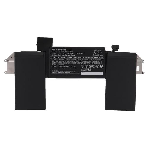 vhbw Batterie compatible avec Apple Macbook Air Core I5(I5-1030NG7) 1.1GHZ 13-inch(SCISSor 2020) ordinateur portable (4300mAh, 11,4V, Li-polymère)