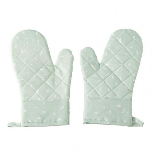 Gants De Cuisine Antidérapants, 1 Paire, Tissu Isolant Thermique, Mitaines De Cuisson Plus Épaisses Pour La Cuisine
