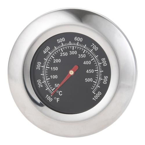 Thermomètre Fahrenheit pour Barbecue au charbon de bois, jauge de température 0-1000F