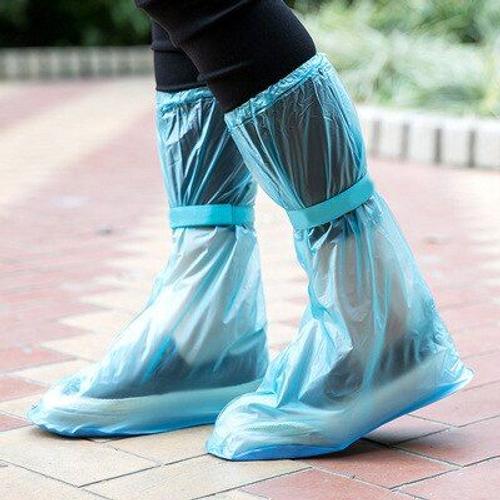 Generic Couvre-chaussures de pluie imperméables protege chaussures-réutilisables-Vert  à prix pas cher