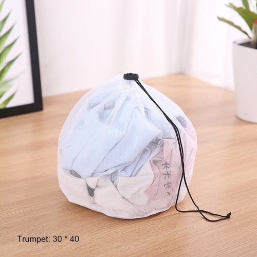 Sac À Linge En Maille À Cordon De Serrage, Filet De Lavage Pour Sous-Vêtements, Chaussettes, Machines À Laver, Pochette De Vêtements, Sacs De Soutien-Gorge, Organisateur De Linge Sale