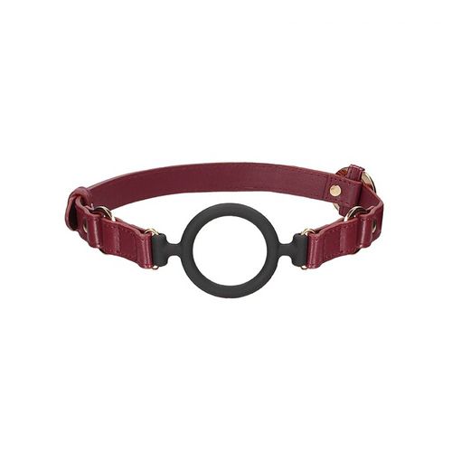 Hard Girly Bâillon Ring Halo Rouge Ouch! Halo
