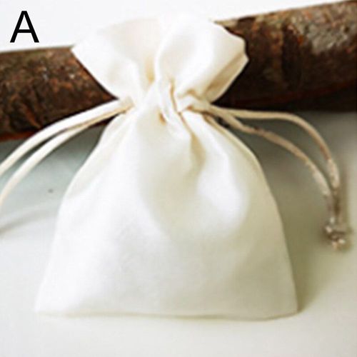 Sacs À Cordon En Satin De Soie, 10 Pièces, Pochettes Pour Collier, Emballage De Bijoux, Cadeau De Noël, Mariage, Bonbons, Décoration, 9.5x7.5cm