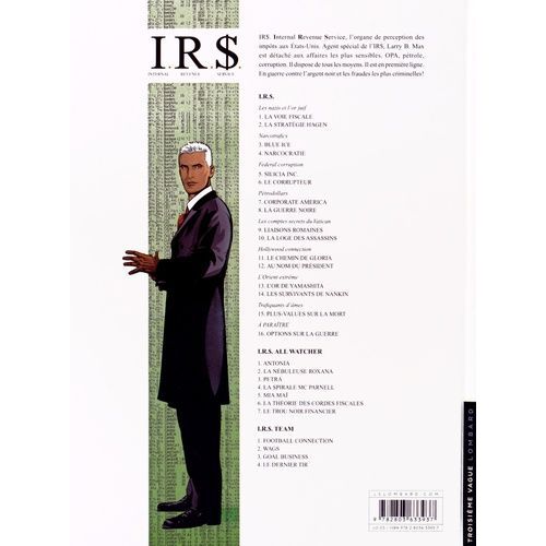 Irs - Tome 15 - Plus-Values Sur La Mort