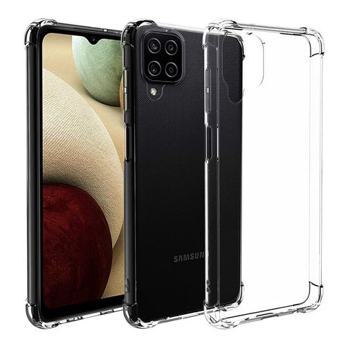 Coque Silicone Tpu Souple Pour Samsung Galaxy A12 Nacho 6.5" Anti-Choc Ultra Résistant Avec Coins Renforcés - Transparent