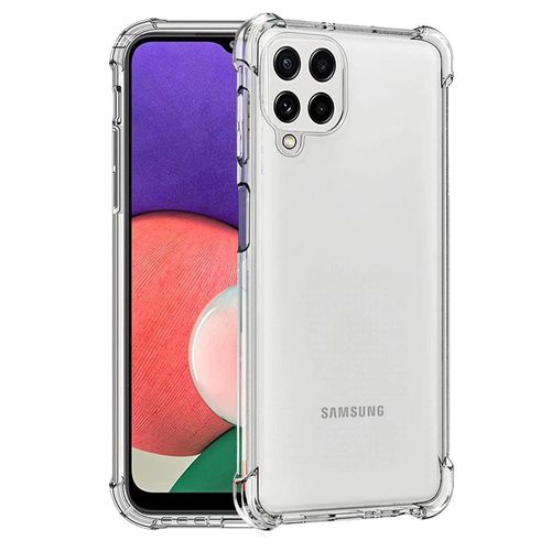 Coque Silicone Tpu Souple Pour Samsung Galaxy A22 4g 6.4" Anti-Choc Ultra Résistant Avec Coins Renforcés - Transparent