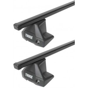 Barres De Toit Peugeot 308 Break (Sw) (05/14-) Thule Squarebar Acier - Thule