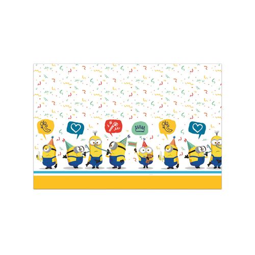 Nappe En Plastique Minions 120 X 180 Cm