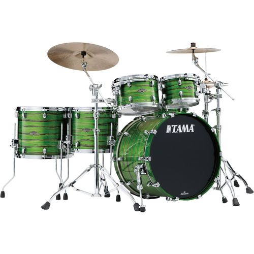 Tama Wbs52rzs-Lso Starclassic W/B Lacquer Shamrock Oyster Batterie Acoustique 5 Pièces