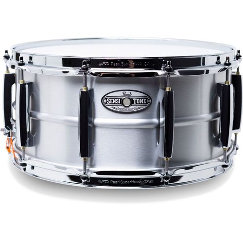 Pearl Sensitone Heritage Alloys Aluminum Caisse Claire 14 X 6,5 Pouces