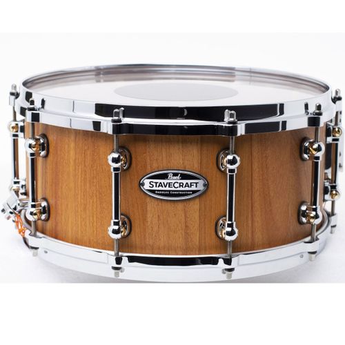 Pearl Stavecraft Exotic Makha Caisse Claire 14 X 6,5 Pouces