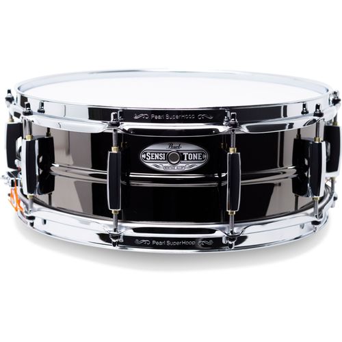 Pearl Sensitone Heritage Black Brass Caisse Claire 14 X 5 Pouces