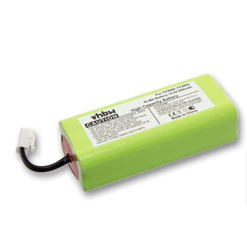 vhbw Batterie remplacement pour Taurus 079748000 pour aspirateur, robot électroménager (800mAh, 14,4V, NiMH)