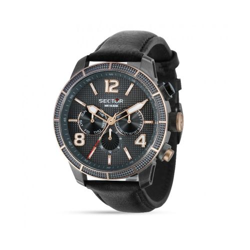 Orologio Sector 850 Multi Pelle Cool Gray - 44 Mm