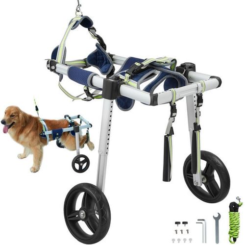 Fauteuil Roulant-Vevor-Chien 2 Roues-Pattes Arrières-Réglable-La Guérison Membres Postérieurs Des Blessés-Handicapés-Paralysie-M