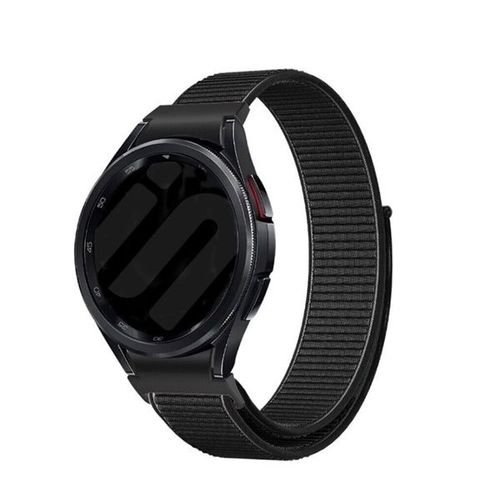 Bracelet Nylonsense Phonecare Compatible Avec Samsung Galaxy Watch7 Lte 40mm - Noir