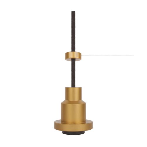 Ledvance Plafonnier Couleur Or, Vintage Edition 1906, Pendule, E27, Système De Cordon Flexible