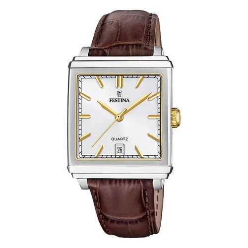 Festina Montre Homme Cuir Marron Festina Montre-Bracelet Tendance Uf20681/4