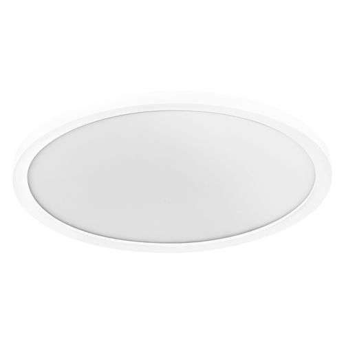 Ledvance Smart Led Bathroom Light White, 25w, 3200lm, 3000-6500k, 40cm, Ip44, Orbis Disc Wall Light, Lampe De Salle De Bain Avec Technologie Wifi, Dimmable, Contrôlable Via App Et Assistant Vocal.