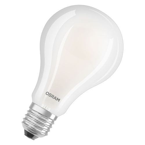 Osram Led Star Classic A200, Ampoule Led À Filament Mat En Forme D'ampoule, Culot B22d, Blanc Froid (4000k), 3452 Lumens, En Remplacement Des Ampoules Classiques 200w, Pack De 1