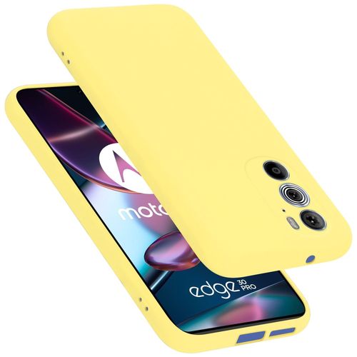 Cadorabo Housse Compatible Avec En Liquid Yellow - Étui De Protection En Silicone Tpu Flexible