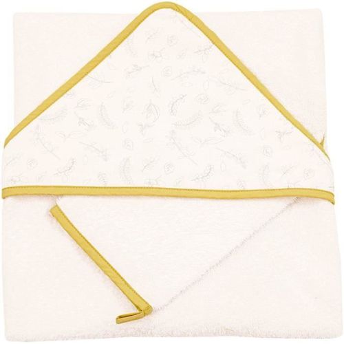 Cape De Bain 75x75 Cm Avec Gant Leafy Bunny - Domiva