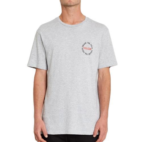 T-Shirt Gris Homme Volcom Dither
