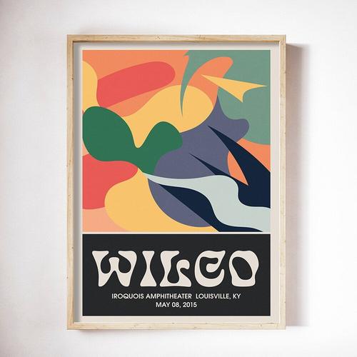 Peinture Sur Toile De Wilco Gig, Affiche Murale Classique, Images Colorées Vintage Pour Salon, Décoration De Maison Moderne 40*40cm