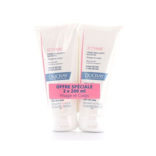 Ducray Ictyane Crème 2x200ml 