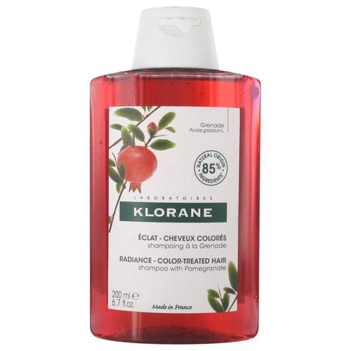 Klorane Shampooing À La Grenade - Eclat Cheveux Colorés - 200ml 