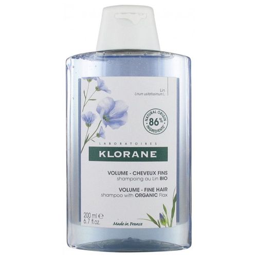 Klorane Shampoing Au Lin Bio 200ml 