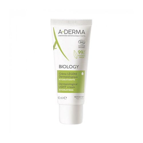 Aderma Biology Crème Légère Hydratante Bio 40ml 