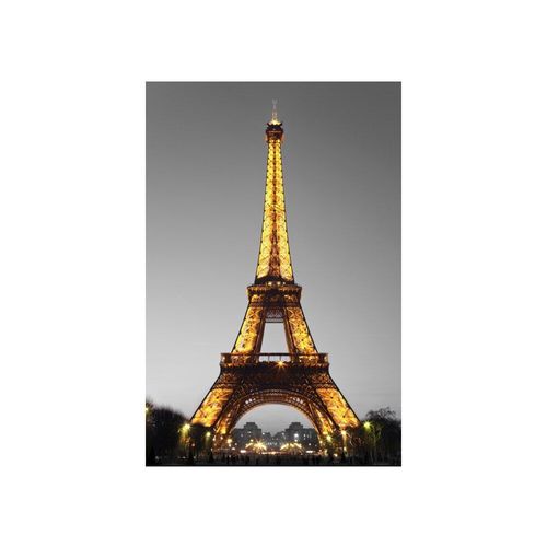 Affiche De Photographie De Paysage De Rue De Paris Et Imprimés, Tour Eiffel, Galerie D'art Murale, Toile D'images Pour Décoration De Maison 40*40cm