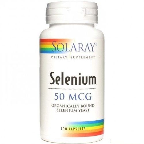 Selenium 50 Mg 100 Capsules 