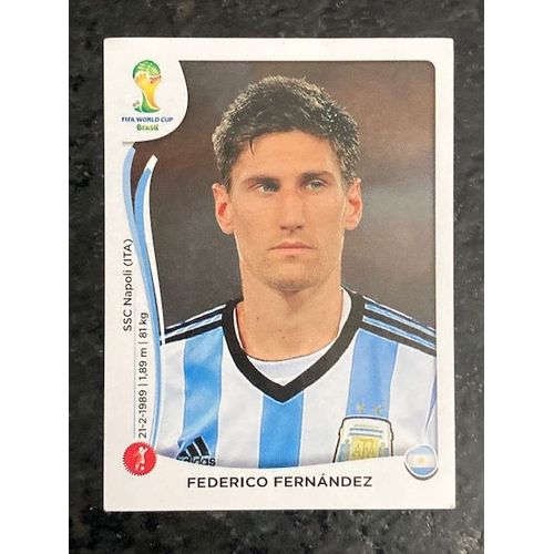 Image Panini - Fifa World Cup 2014 - N°417 Federico Fernandez
