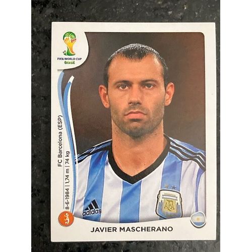 Image Panini - Fifa World Cup 2014 - N°421 Javier Mascherano
