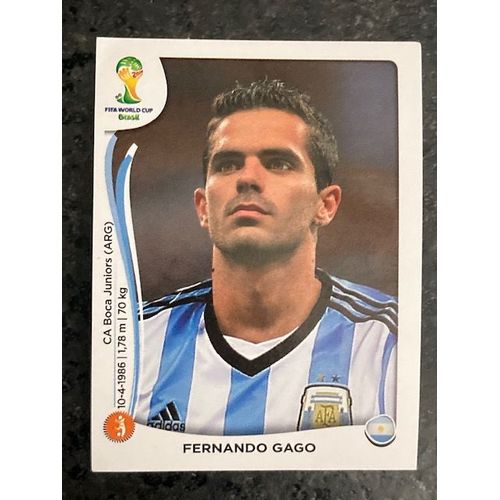 Image Panini - Fifa World Cup 2014 - N°422 Fernando Gago
