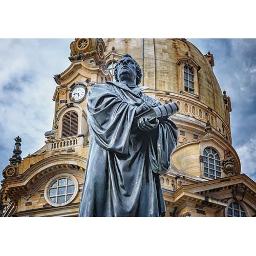 Deutschland Edition - Frauenkirche, Martin Luther, Dresden - Puzzle 300 Pièces
