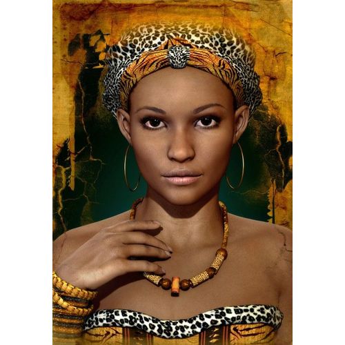 Femme Africaine - Puzzle 24 Pièces