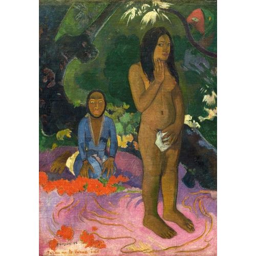 Paul Gauguin : Parau Na Te Varua Ino (Mots Du Diable), 1892 - Puzzle 300 Pièces