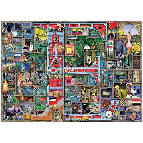 L'alphabet Génial - E - Puzzle 1000 Pièces