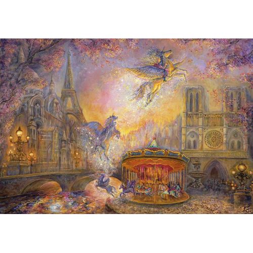Josephine Wall - Magical Merry Go Round - Puzzle 12 Pièces
