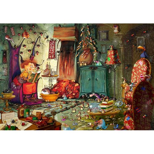 François Ruyer - La Lecture - Puzzle 12 Pièces