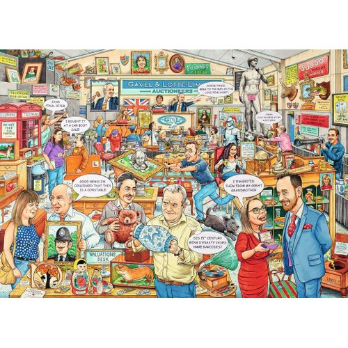 Les Enchères - Puzzle 1000 Pièces